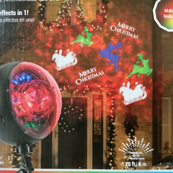 LED Light Show Projection Plus Kaleidoscope + Whirl-A-Motion - Picture 5 of 11